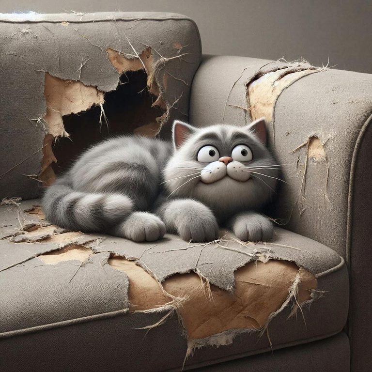 Как приучить кота к когтеточке за пару дней?