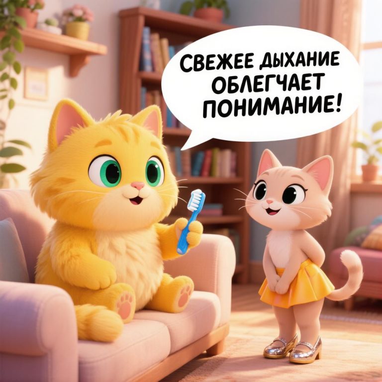 Гигиена полости рта у кошек