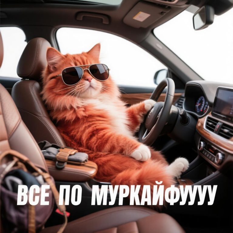 Как правильно перевозить кошку в машине?