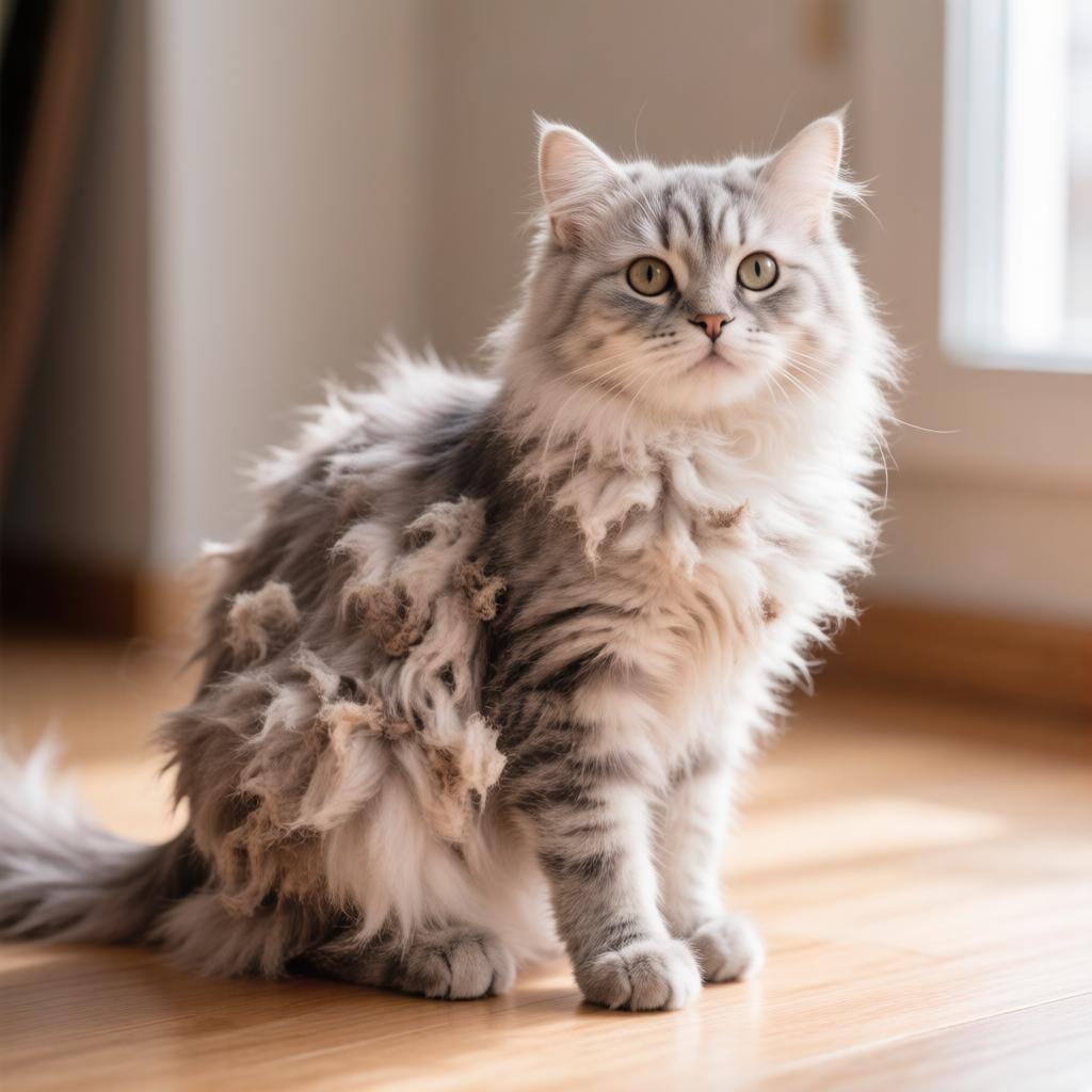 колтуны у кошки