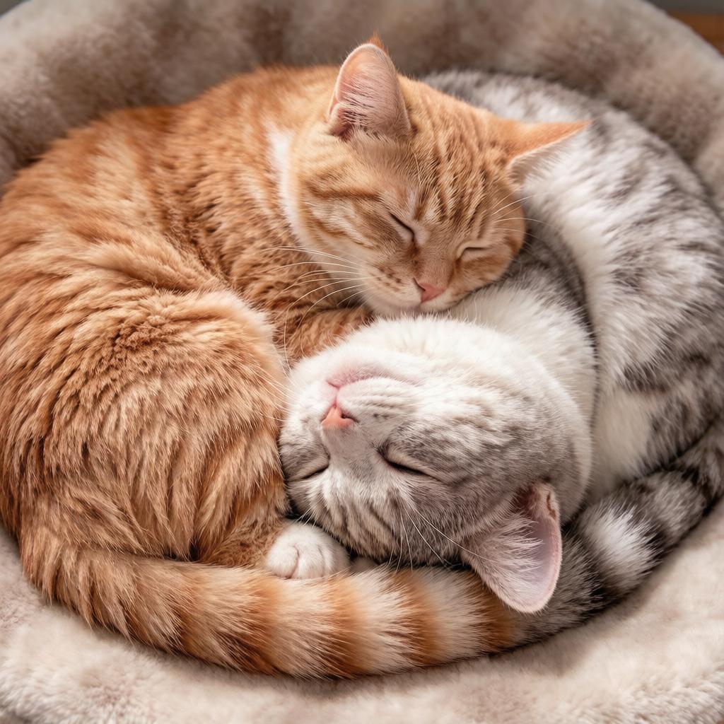 успешная вязка кошек