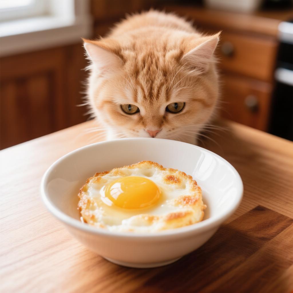 можно ли кошкам жареные яйца