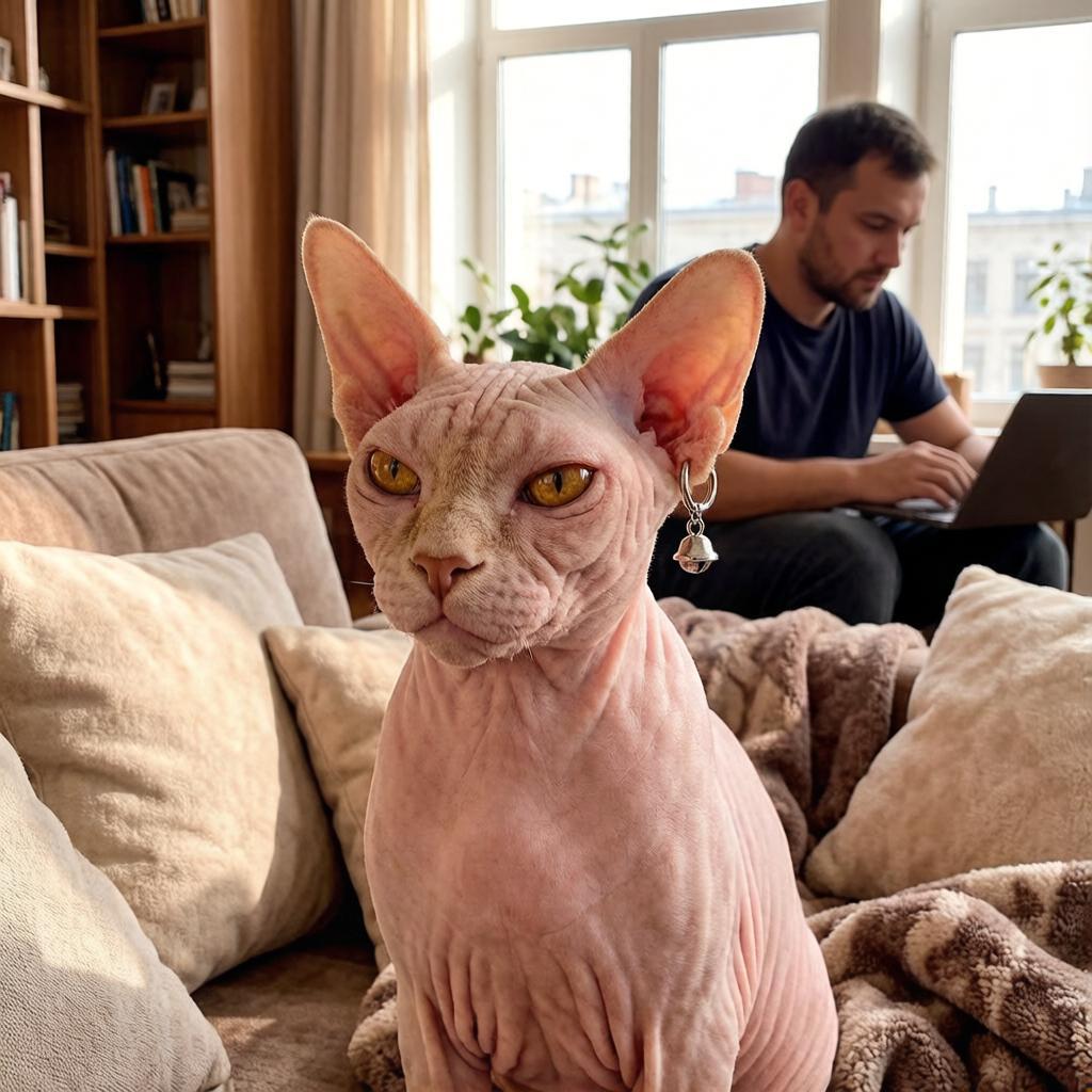 пирсинг кошки