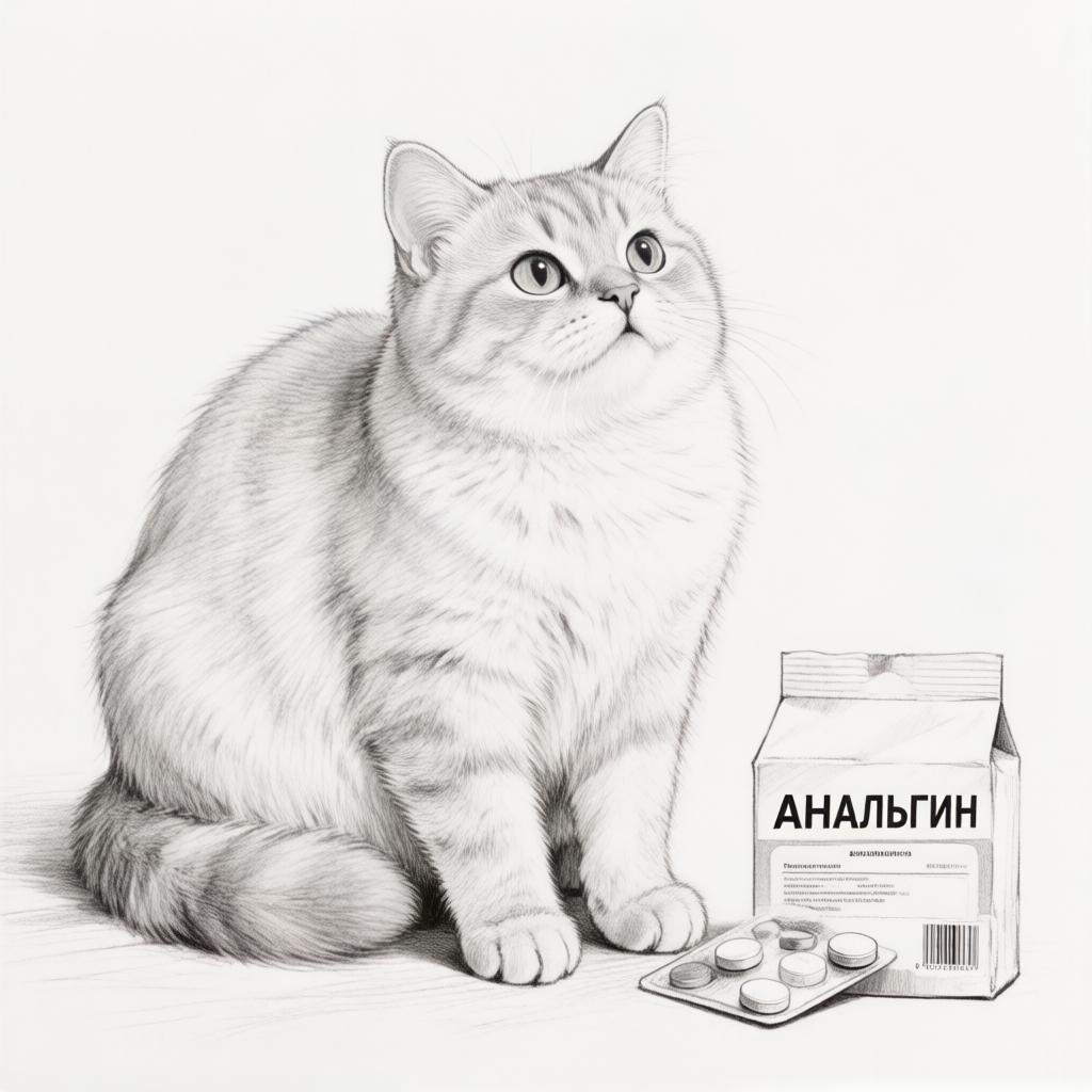 кошка и анальгин