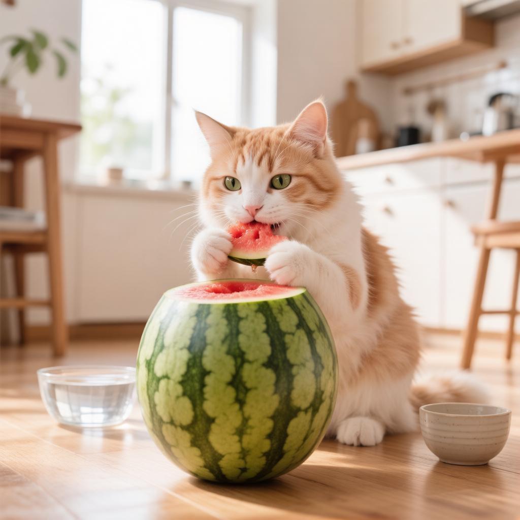 можно ли кошкам давать спелый арбуз