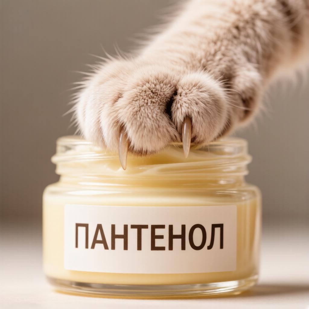 пантенол для лечения кошек
