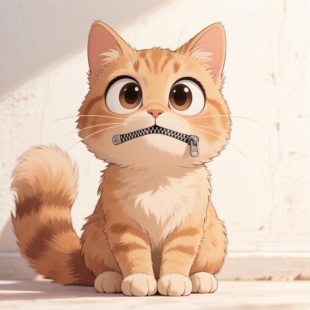 домашняя кошка не мяукает