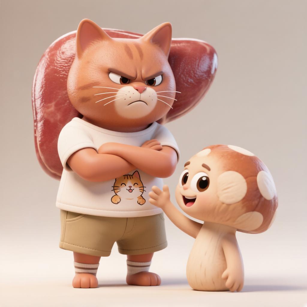 Иллюстрация к материалу «Можно ли кошкам давать грибы в пищу?»