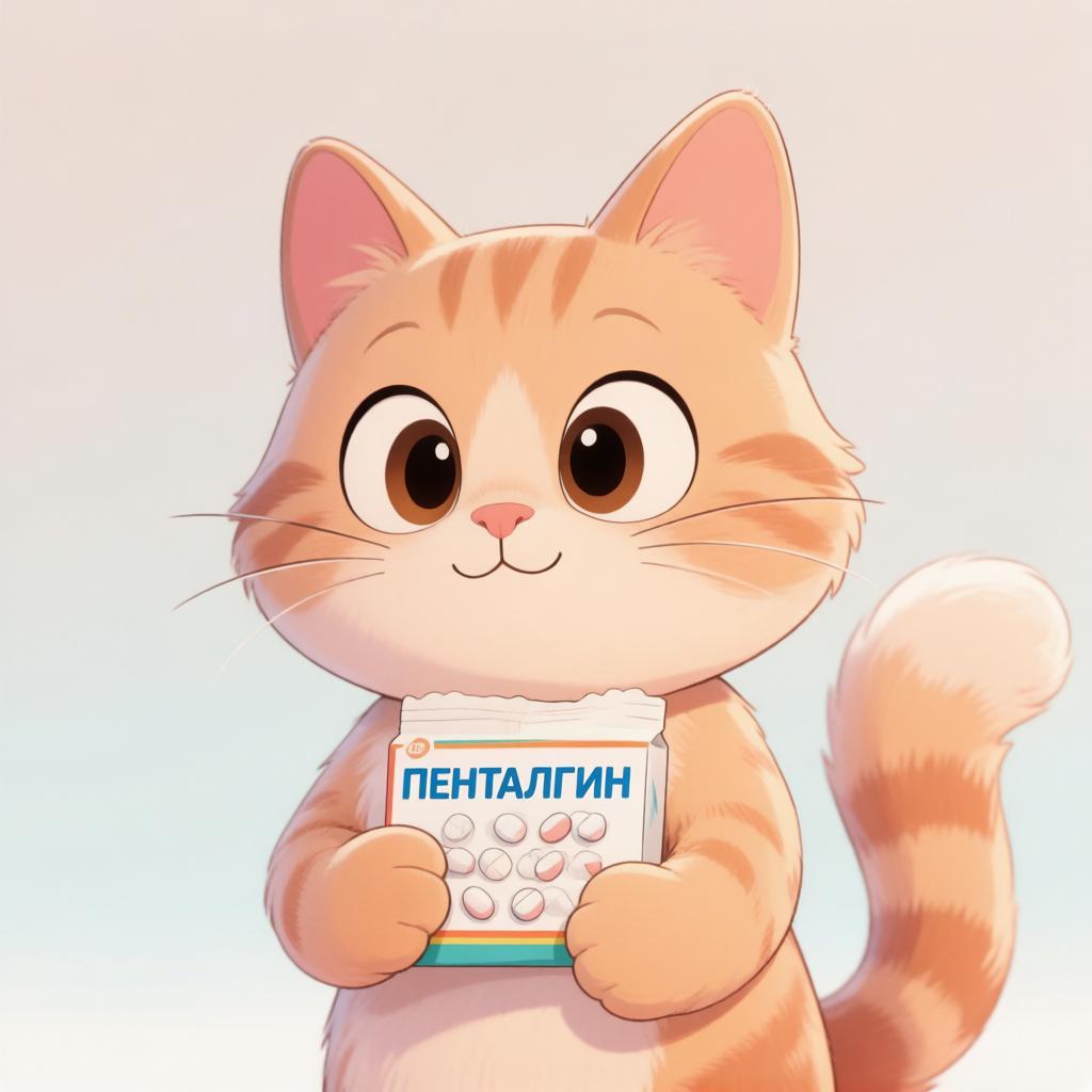 Иллюстрация к материалу «Можно ли кошке дать пенталгин при боли?»