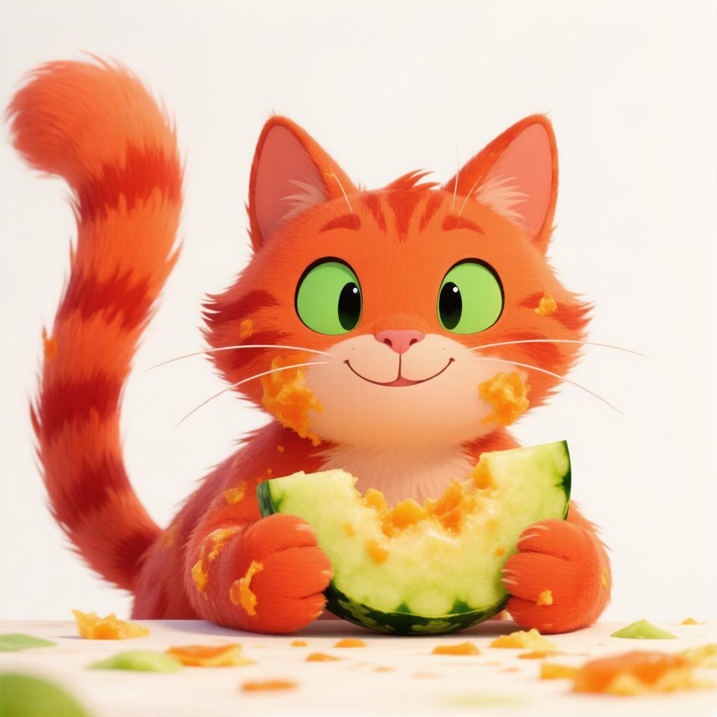 Иллюстрация к материалу «Можно ли кошке давать дыню или нет?»