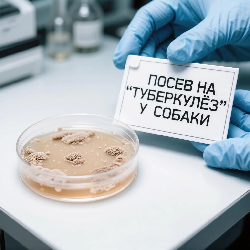 посев на туберкулёз у собак