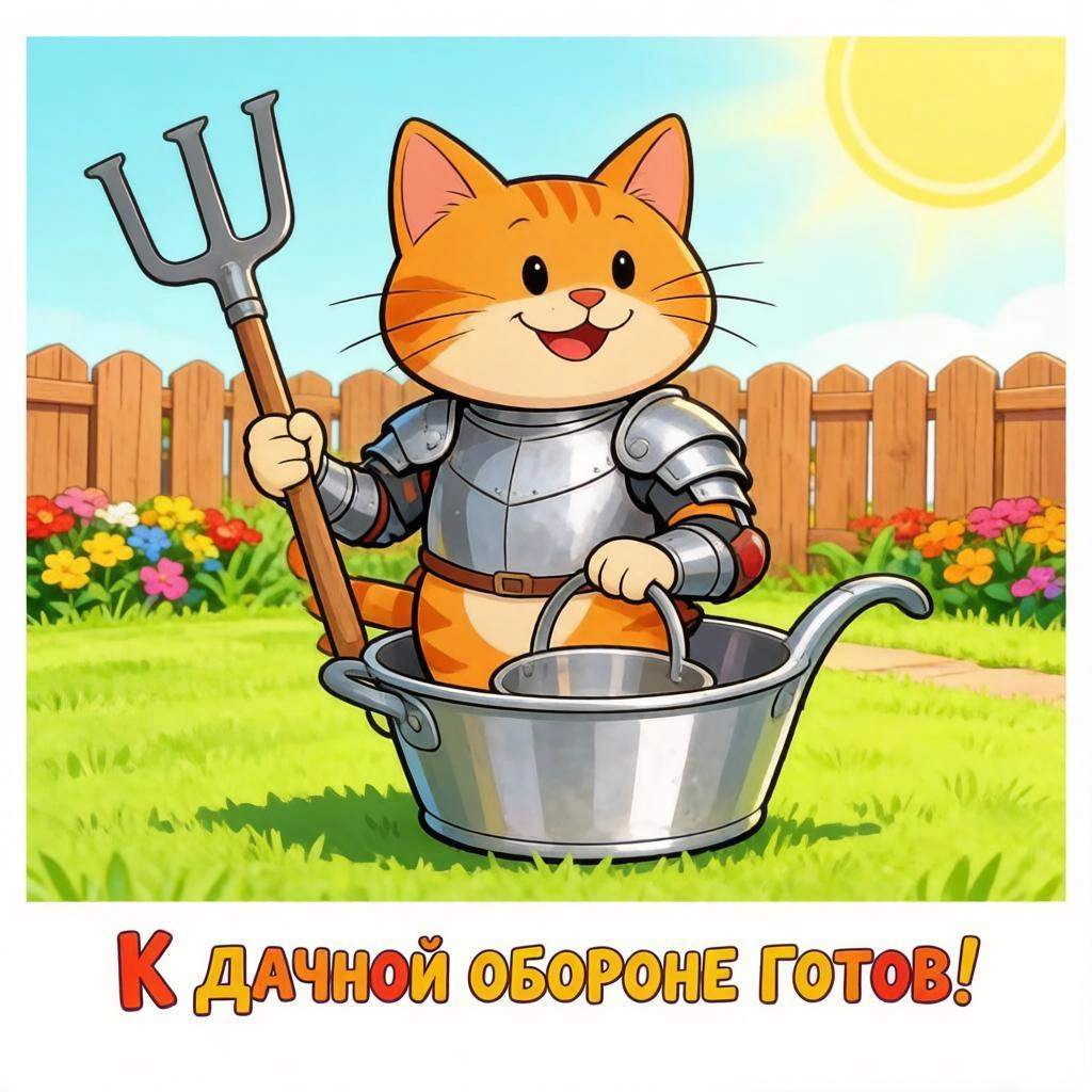 кот в костюме смешного рыцаря
